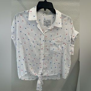 Rails button down shirt